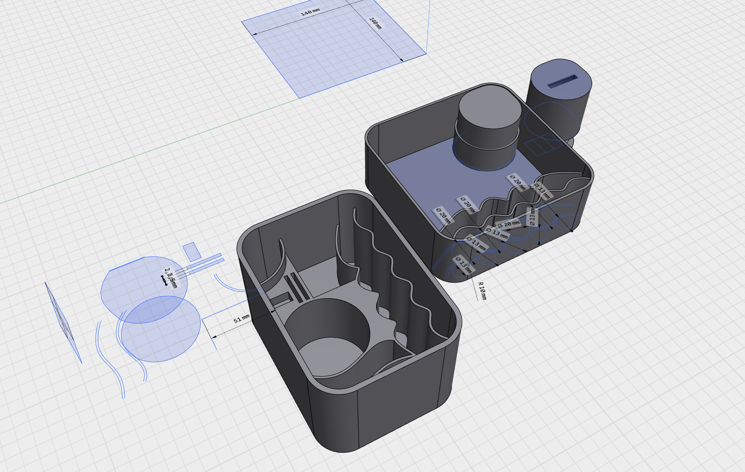 CAD-Modellierung und 3D-Design Service