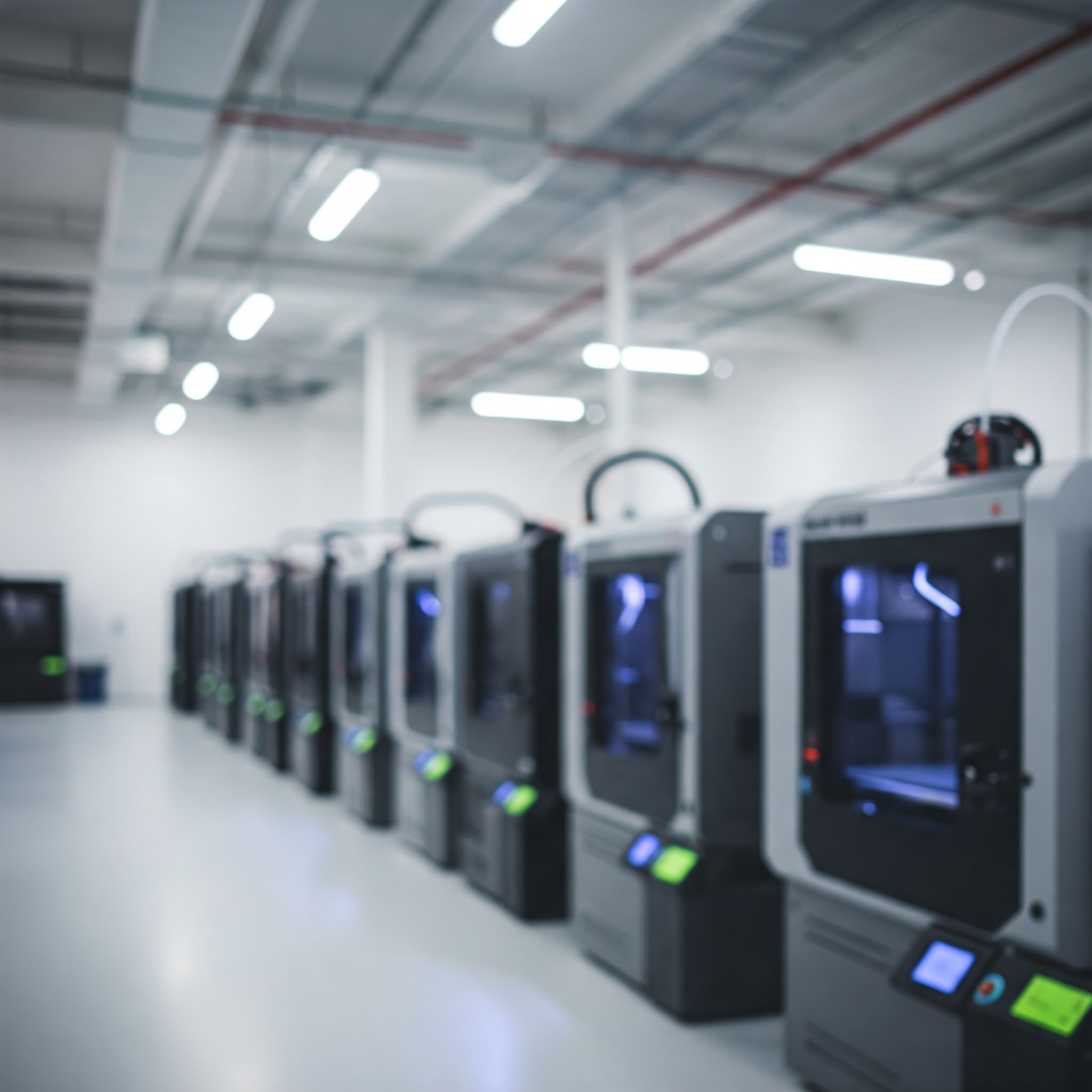 Moderner FDM 3D-Drucker bei der Arbeit - DELTA 3D Troisdorf